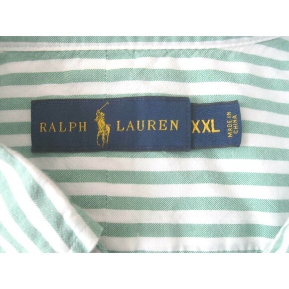 Men's Ralph Lauren R.L.Y.C Stripes Long Sleeve Button Shirt Size XXL - Picture 2 of 8